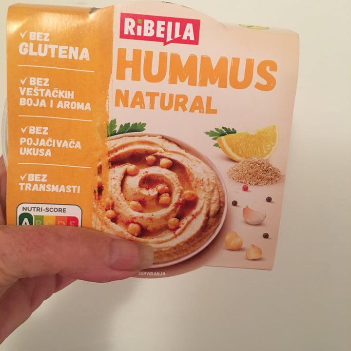 photo of Ribella Hummus Natural shared by @gillhibbitt on  25 Aug 2021 - review