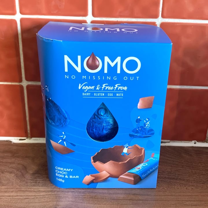 photo of NOMO Creamy Choc Egg & Bar shared by @vegpledge on  17 Apr 2022 - review
