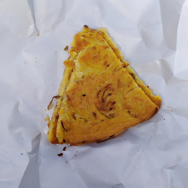 Photo of the dish “Farinata con Cipolle”