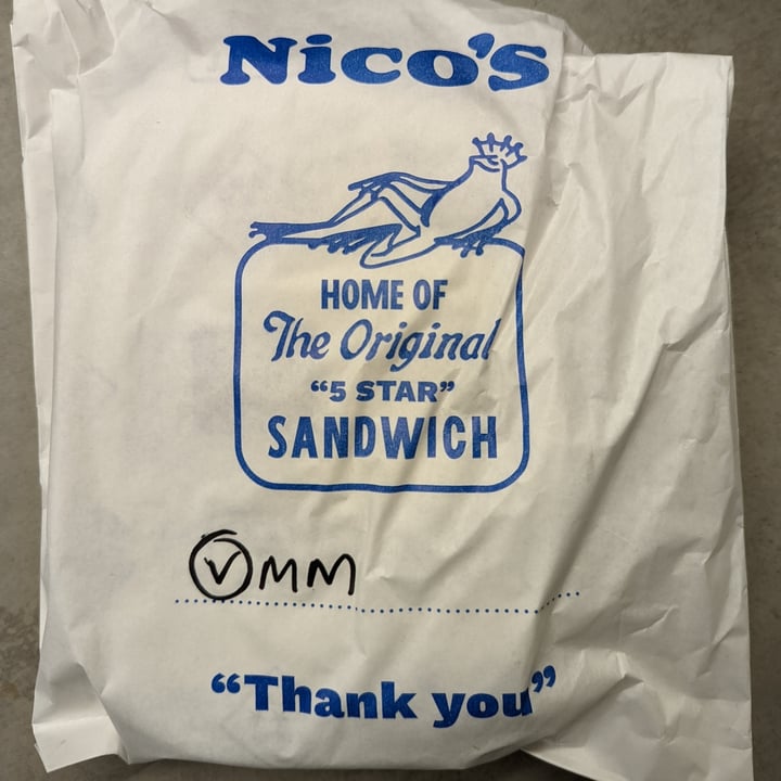 photo of Nico's Sandwich (Brunswick East) Vegan Truffle Mushroom Melt shared by @transcending on  24 Apr 2022 - review