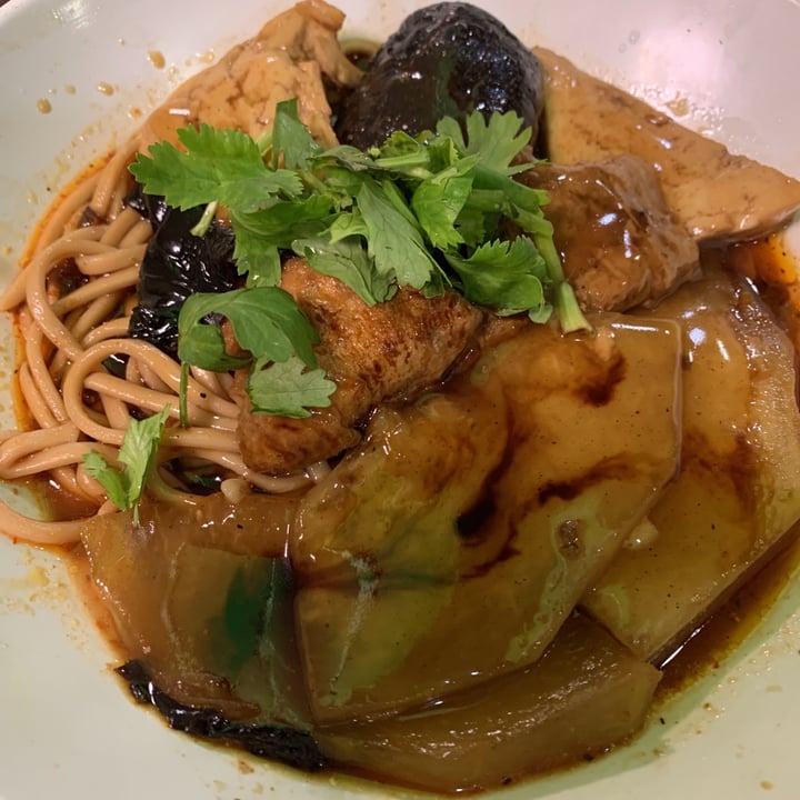 photo of New Green Pasture Cafe Winter Melon Mushroom Tofu Noodles shared by @georgejacobs on  29 Aug 2020 - review