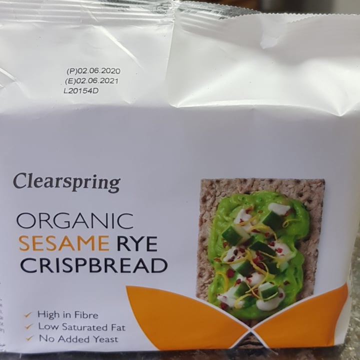 review photo of Clearspring Pan crujiente de centeno con sésamo shared by @yolindra on 09 Aug 2020 - review
