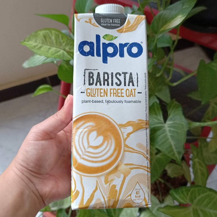photo of Alpro alpro Barista Hafer shared by @nanivegan on  10 Oct 2022 - review
