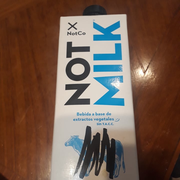 photo of NotCo Not Milk 2% Reduced Fat shared by @barryvegano on  22 Jun 2020 - review