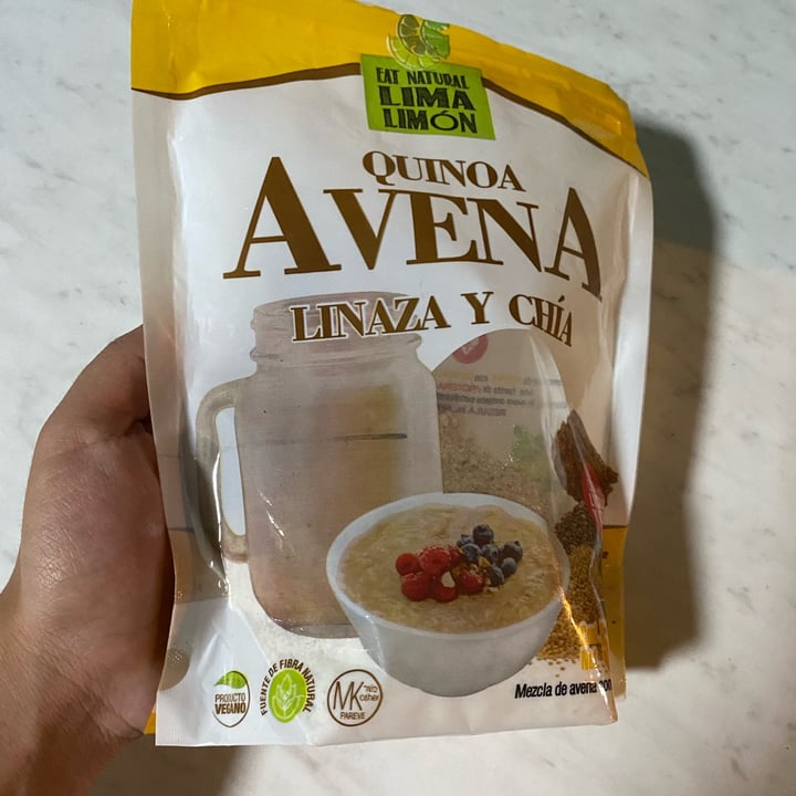 photo of Eat Natural Lima Limon Quinoa Avena Linaza Y Chía shared by @katysaneme on  01 May 2022 - review