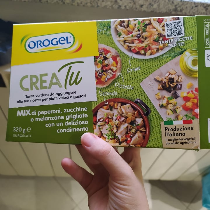 photo of Orogel crea tu mix peperoni zucchine e melanzane grigliate con delizioso condimento shared by @fedechi on  28 Jul 2022 - review