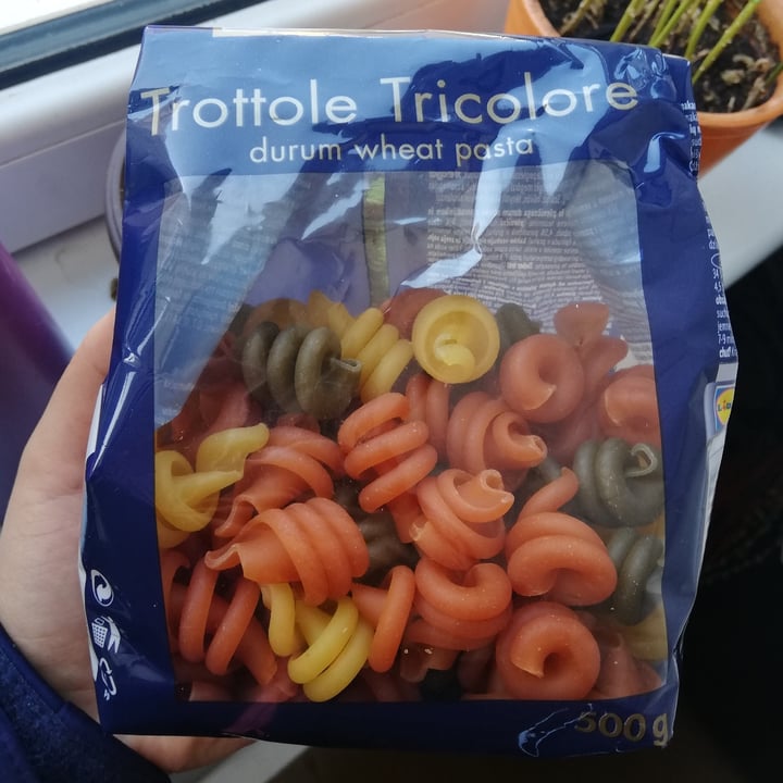 photo of Italiamo Trottole Tricolore - durum wheat pasta shared by @flouredfingers on  23 Feb 2021 - review