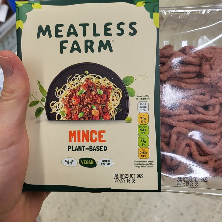 photo of Meatless Farm Meat Free Mince shared by @alexdalton on  15 Oct 2022 - review