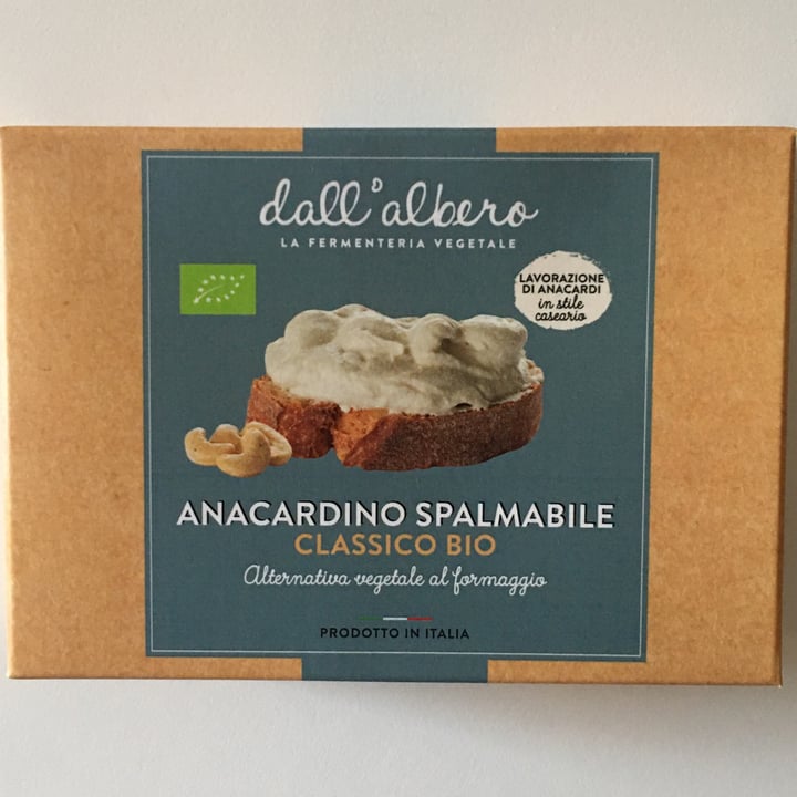 photo of Dall’Albero La Fermenteria Vegetale Anacardino spalmabile classico bio shared by @ddg on  16 Aug 2021 - review