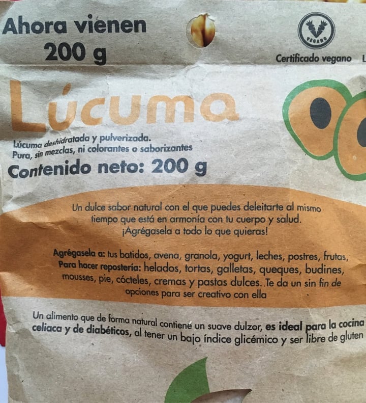 photo of Dulzura Natural Lúcuma Deshidratada Y Pulverizada shared by @lacatface on  22 Sep 2020 - review