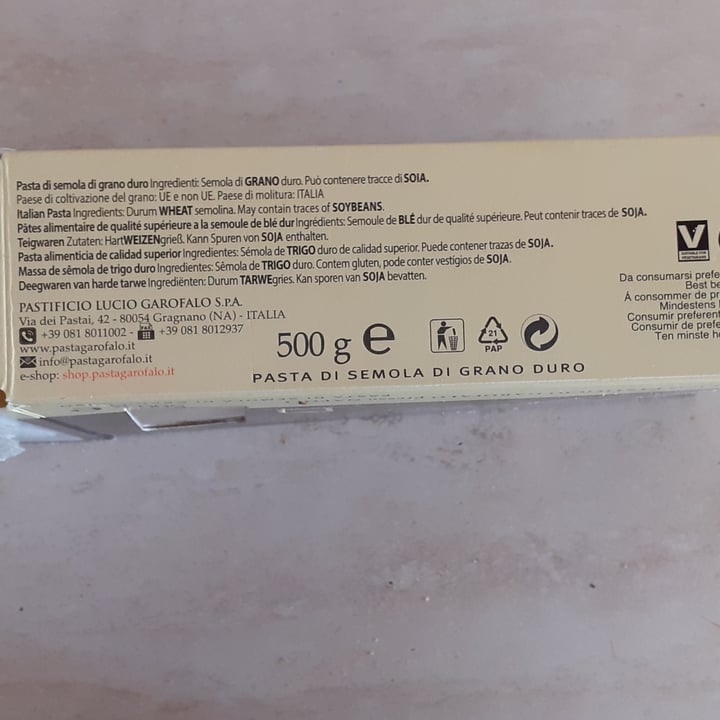 review photo of Pasta garofalo Lasagna shared by @carmenveg on 02 May 2022 - review