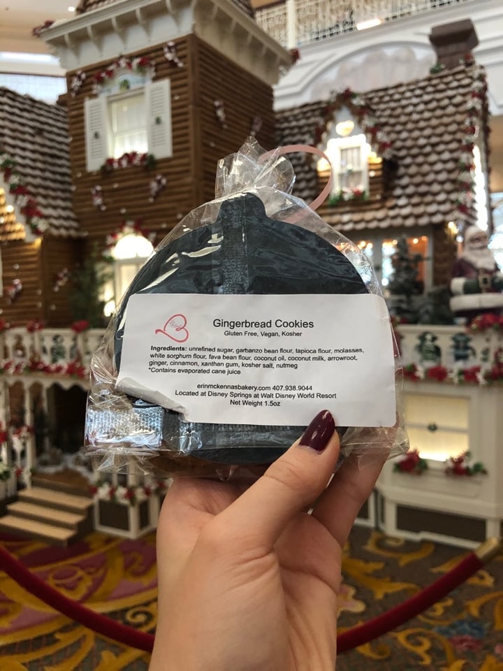 photo of Erin McKenna's gingerbread cookies shared by @audreykeer on  26 Dec 2019 - review