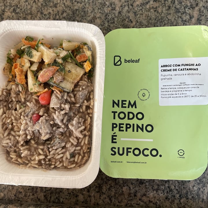 review photo of Beleaf Arroz com Funghi shared by @julianasc on 21 Jun 2022 - review