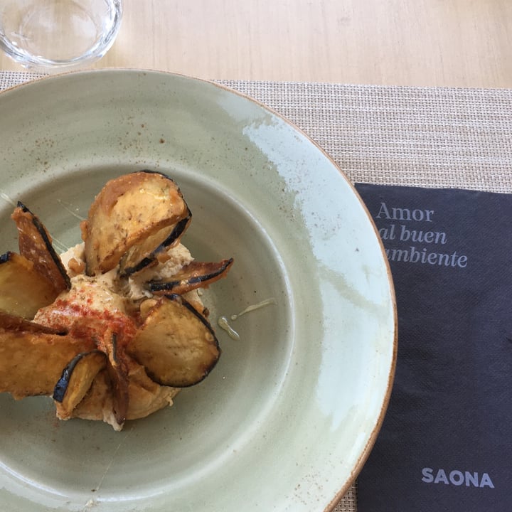 photo of Saona Humus con berenjenas fritas shared by @letisia on  07 Jun 2021 - review