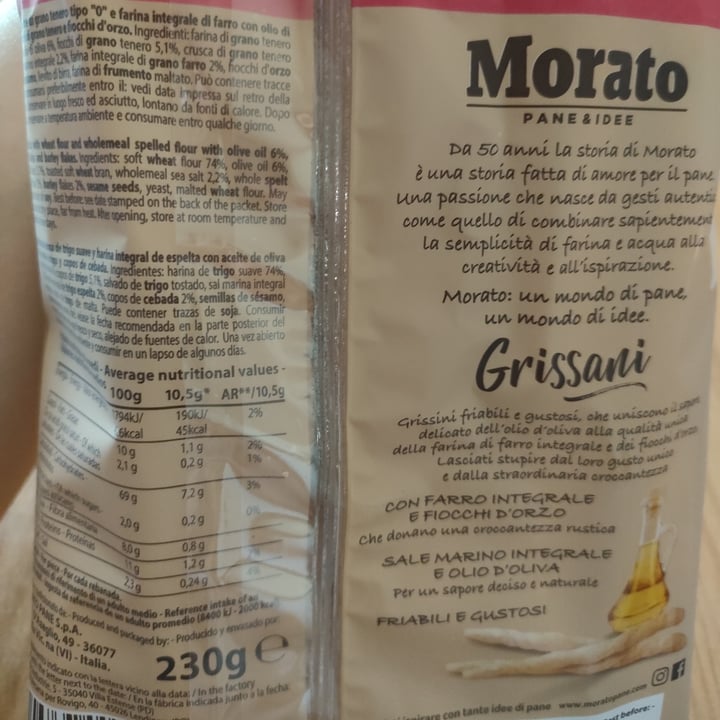 review photo of Morato Grissini al farro shared by @ria92 on 25 Aug 2022 - review
