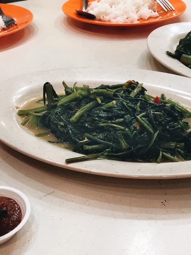 Photo of the dish “Stir-fried sambal kangkong”