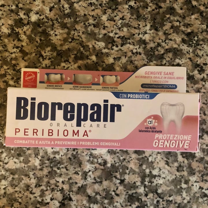 photo of Biorepair Peribioma protezione gengive shared by @glottaveg93 on  14 May 2022 - review