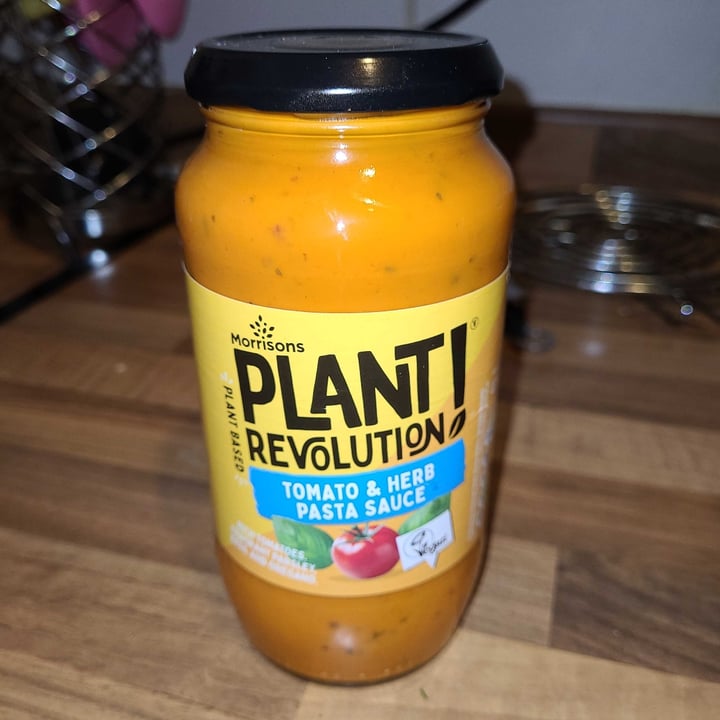 photo of Plant Revolution Plant Revolution Tomato & Herb Pasta Sauce shared by @musicality on  28 Mar 2022 - review