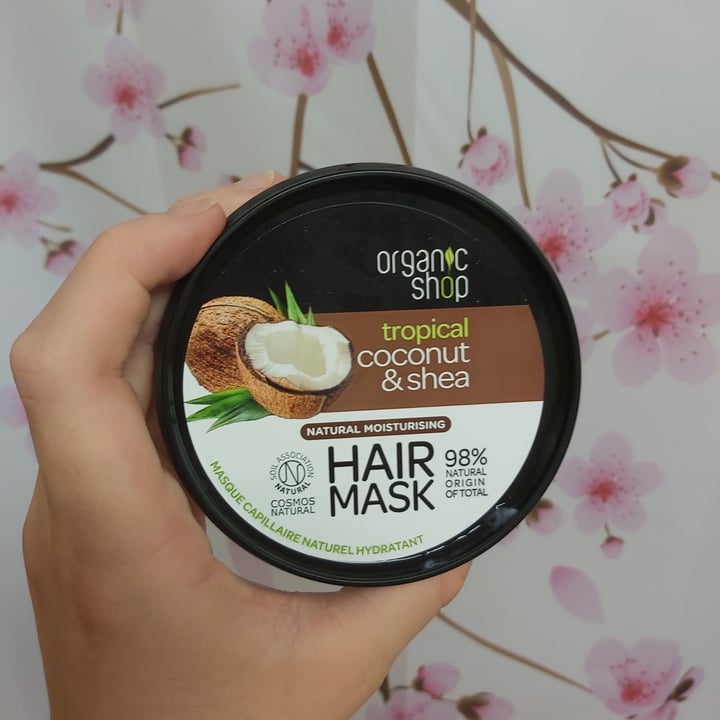 photo of Organic shop hair mask coconut & shea shared by @elenastanleybi on  20 Jul 2021 - review
