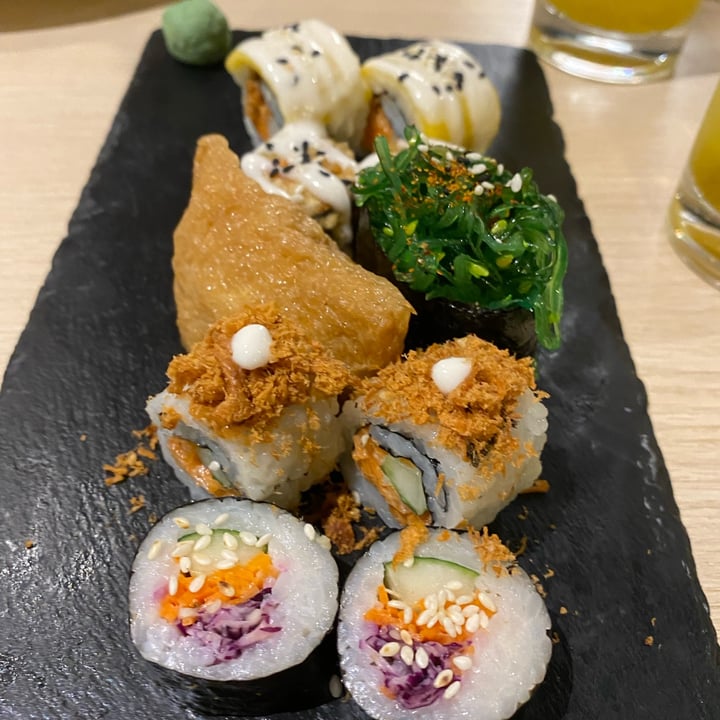 photo of Kusa Vegan - Bukit Bintang All-in-one Sushi Plate shared by @culinaryworkout on  19 Nov 2021 - review