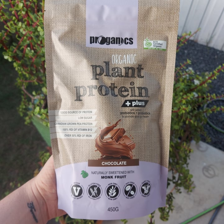 photo of Prorganics Organic Plant Protein. Chocolate Flavour. shared by @romyelise on  22 Jan 2022 - review