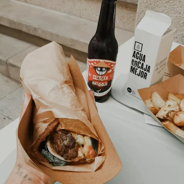 Photo of the dish “Wrap Veganos”