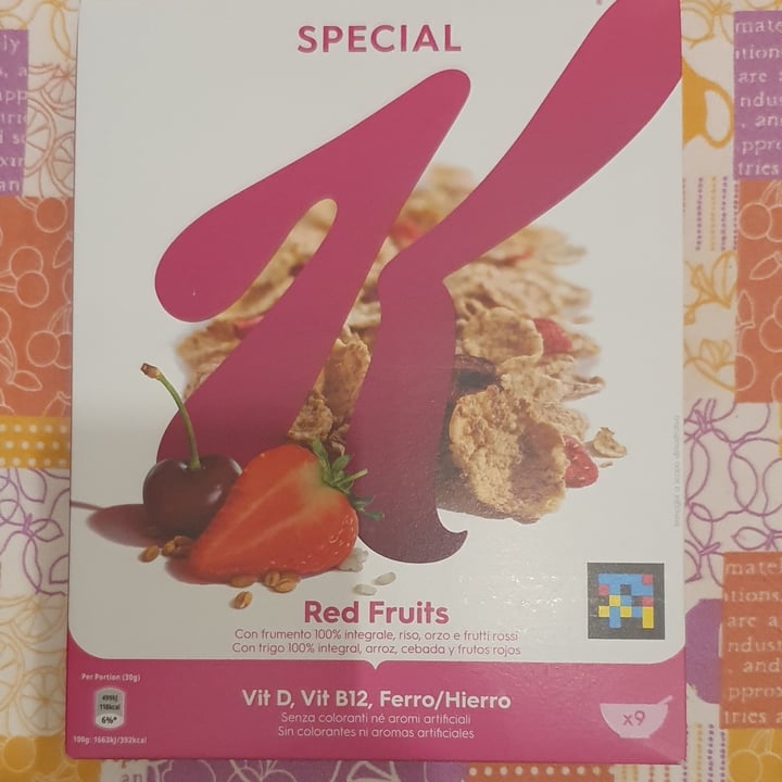 photo of Kellogg Kellogg’s Red Fruit shared by @enzino on  01 May 2022 - review