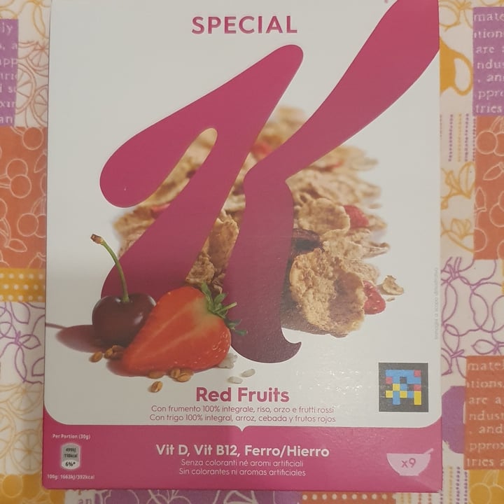 review photo of Kellogg's Kellogg’s Red Fruit shared by @enzino on 01 May 2022 - review