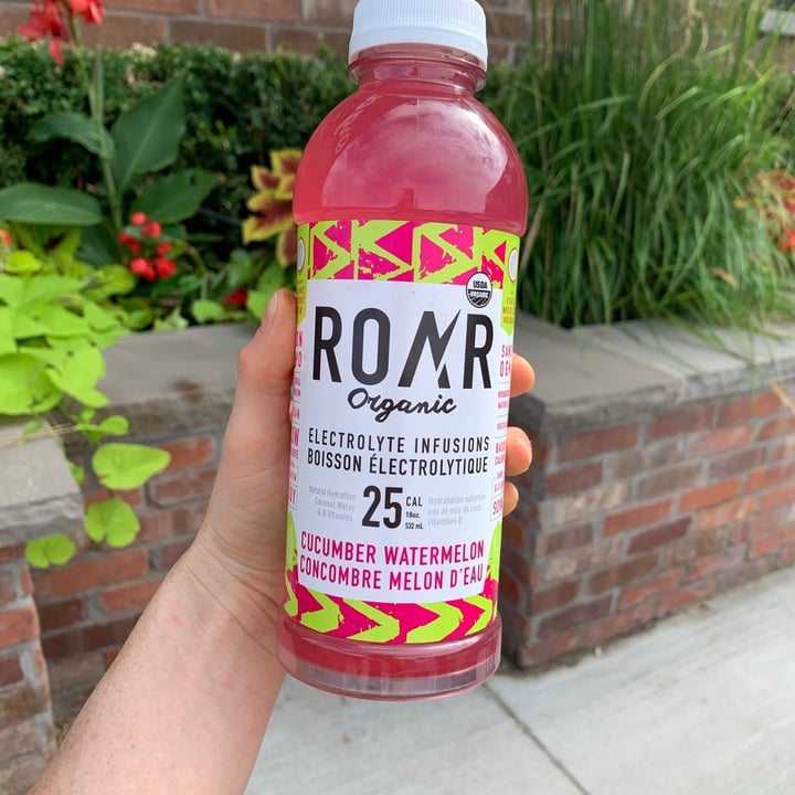 photo of Roar organic Watermelon Cucumber Electrolyte infusions shared by @angelaargentina on  12 Oct 2020 - review