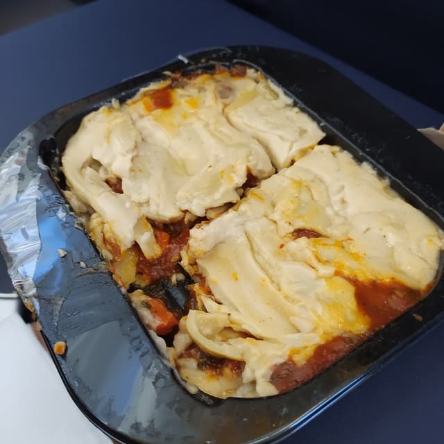 Foto do prato “Lasagna Vegana”
