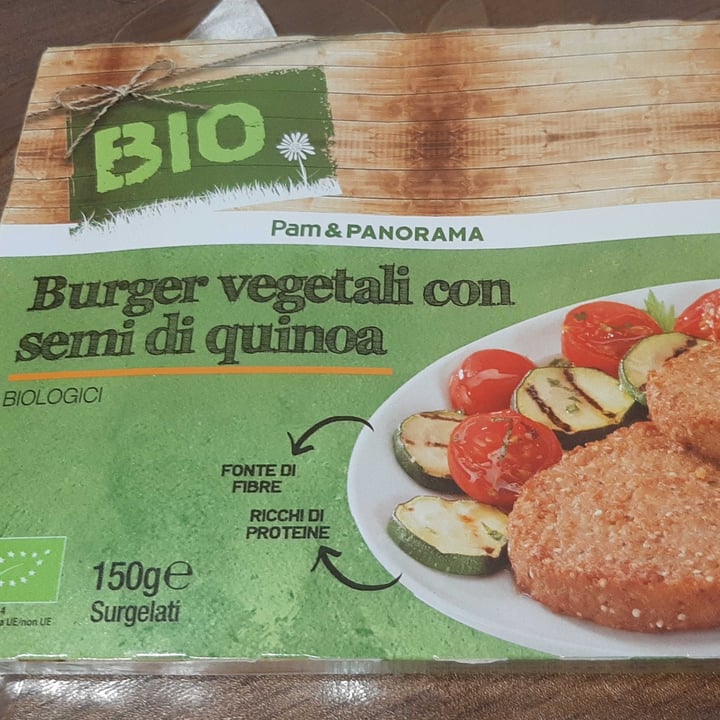 photo of Pam & PANORAMA Burger vegetali con semi di quinoa shared by @ozu7zuso on  21 Apr 2022 - review