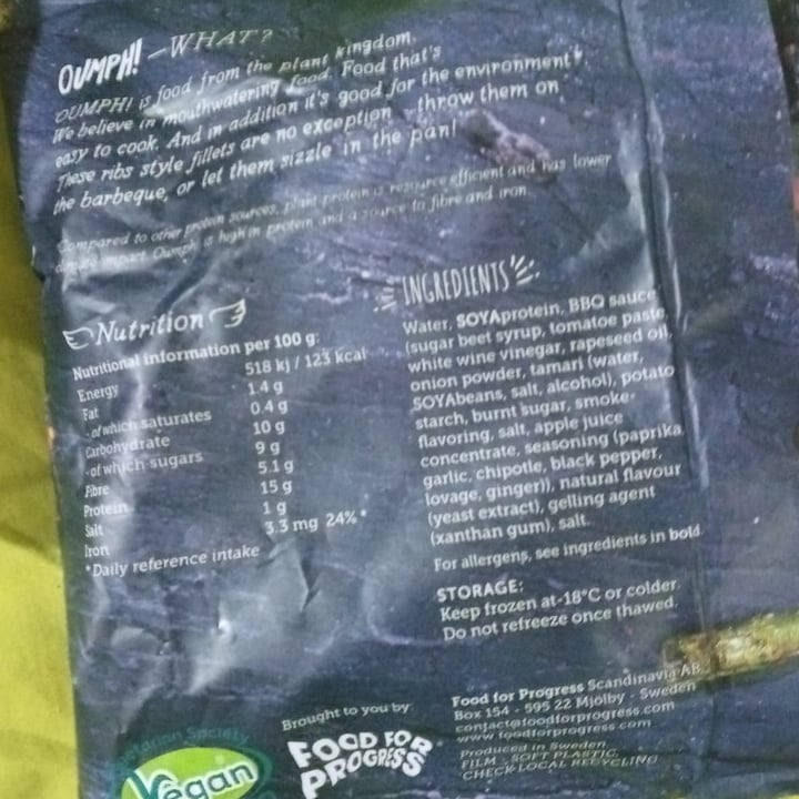review photo of Oumph! Oumph Rib style fillets shared by @alexv269 on 23 Mar 2022 - review
