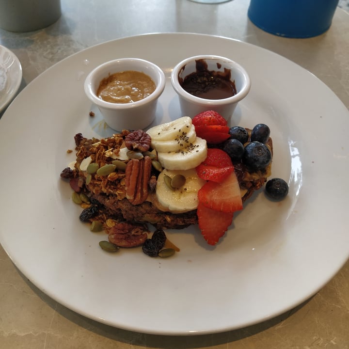 photo of Privé Wheelock PB&J with Flourless Banana & Oat Pancakes shared by @minli on  16 Feb 2021 - review