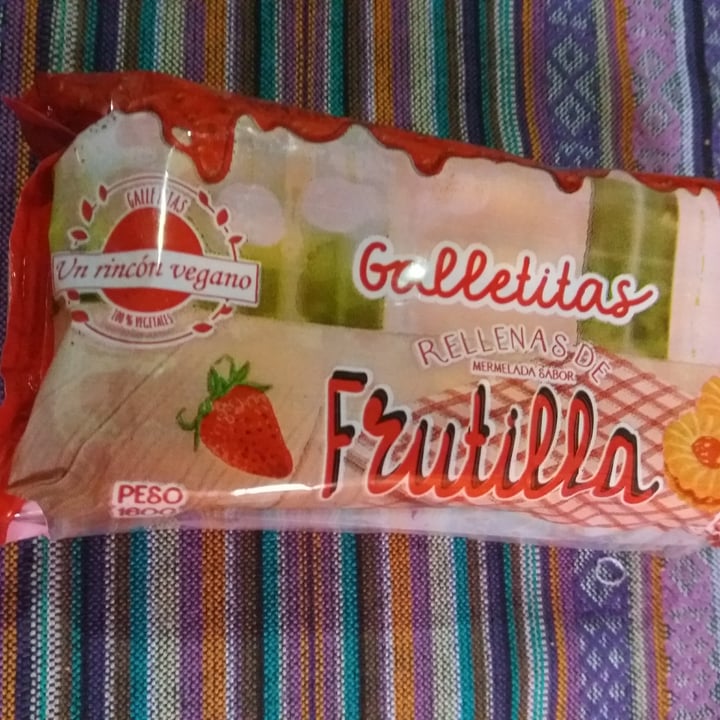 review photo of Un Rincón Vegano Galletitas Rellenas De Mermelada Sabor Frutilla shared by @seamosuvoz on 22 Sep 2022 - review