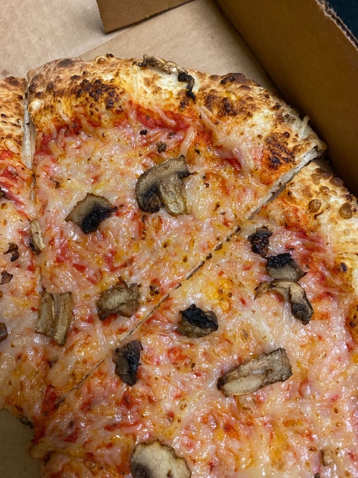 review photo of South Coast Pizza Vegan Cheese Pizza shared by @laineyjo on 09 Apr 2020 - review