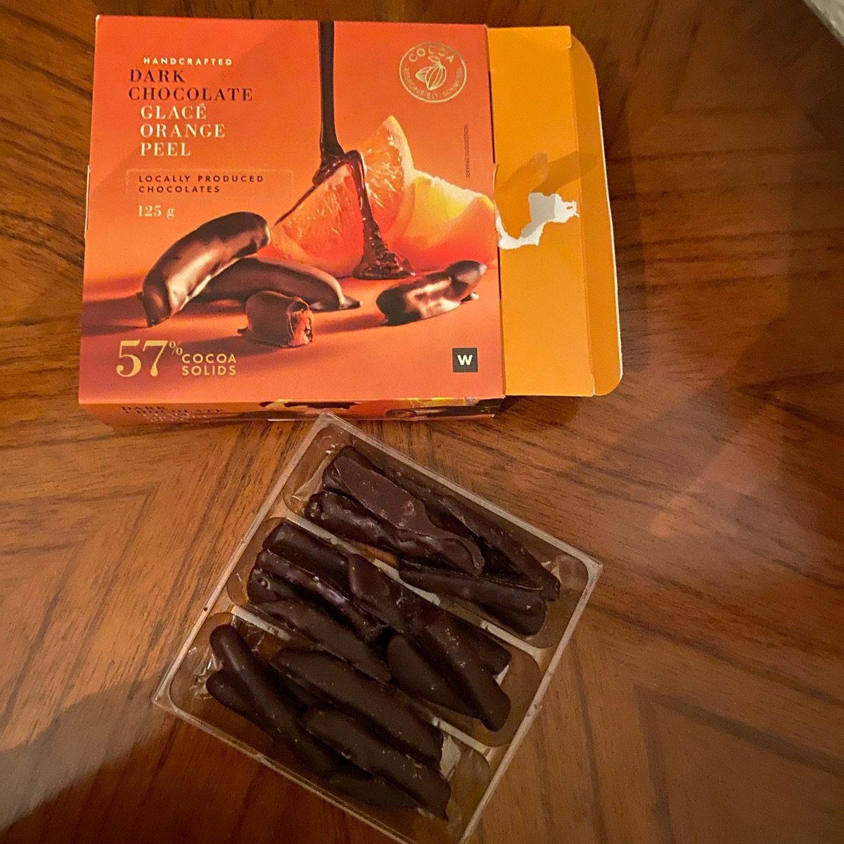 Woolworths Food Dark Chocolate Glacé Orange Peel Reviews abillion