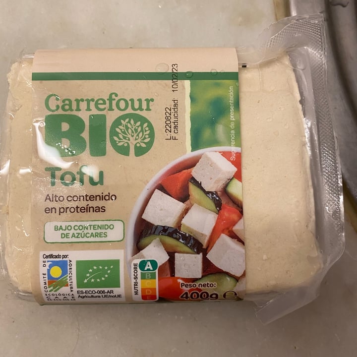 photo of Carrefour Bio Tofu Bio shared by @neil on  14 Sep 2022 - review