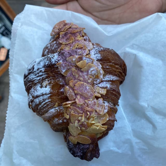 Photo of the dish “Almond & Blueberry Crossiant”