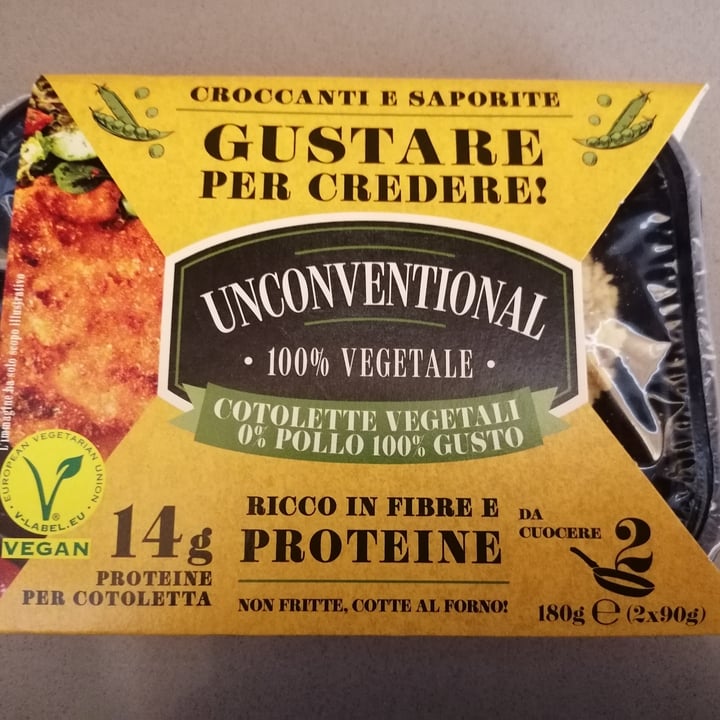 photo of Unconventional Cotolette Vegetali 0% Pollo 100% Gusto shared by @ila82 on  28 Nov 2022 - review