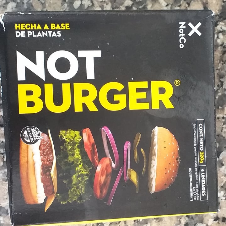 photo of NotCo Not Burger shared by @melinamelinacc on  04 Dec 2022 - review