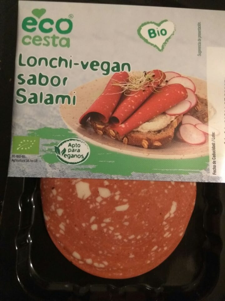 photo of Ecocesta Lonchas sabor salami shared by @martate on  18 Dec 2019 - review