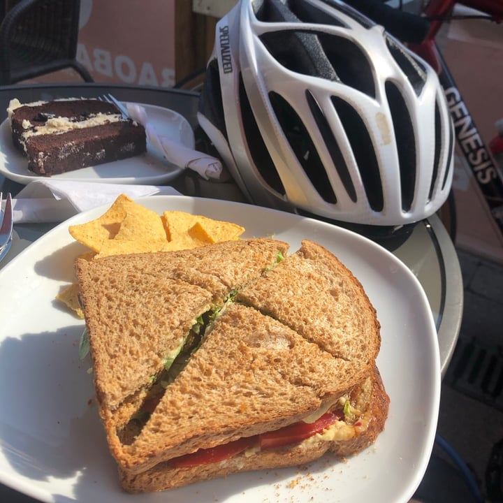 review photo of Baobab Cafe Vegan club sandwich shared by @1morevegan on 02 Dec 2020 - review