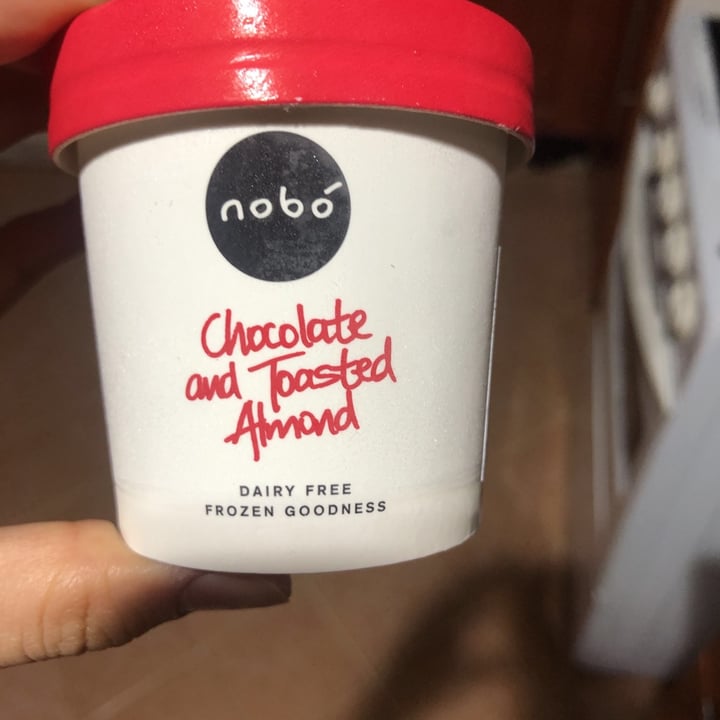 photo of Nobó Chocolate Toasted Almond Ice Cream shared by @shweta19 on  25 May 2020 - review