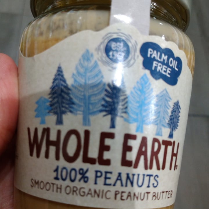 photo of Whole Earth smooth organic peanut butter shared by @walkabout-veg on  19 Oct 2020 - review