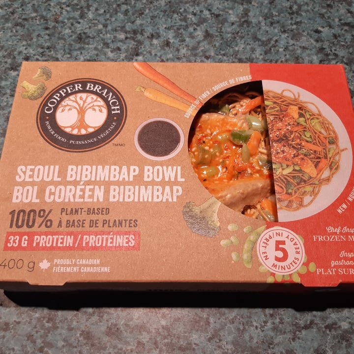 review photo of Copper Branch Seoul Bibimpap bowl shared by @goldenwish on 05 Sep 2022 - review