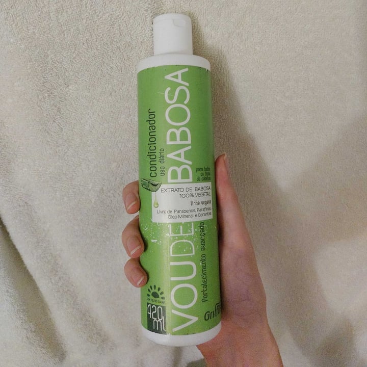 review photo of Griffus condicionador Vou De Babosa shared by @liz-beth on 09 Jul 2022 - review
