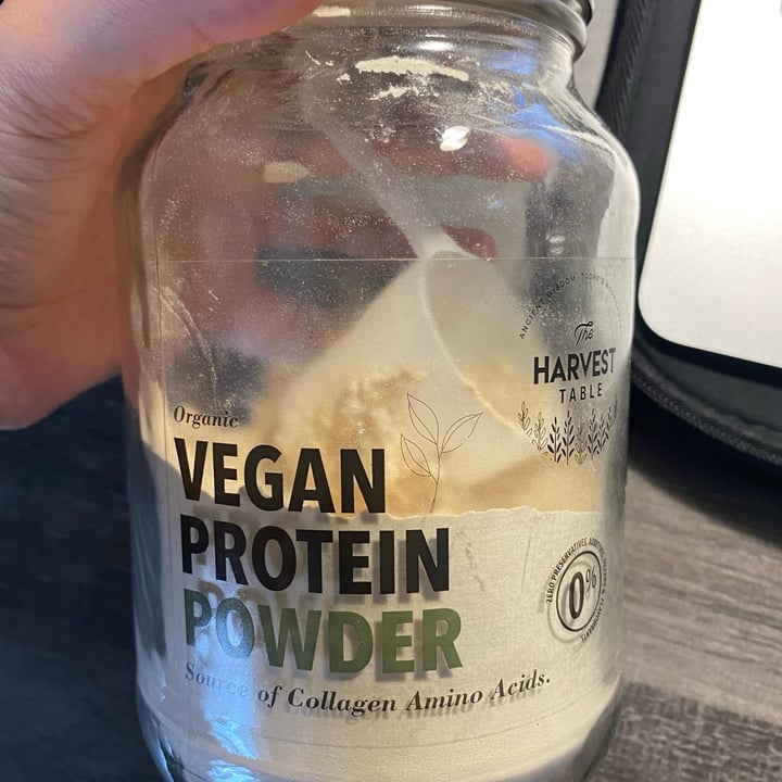 photo of Harvest table Vegan protein powder shared by @johaneberry on  13 Oct 2021 - review