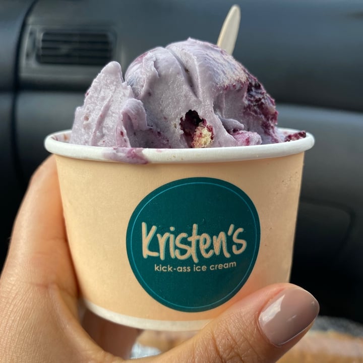 photo of Kristen's Kick-Ass Ice Cream - Heritage Market Blueberry shortcake shared by @greengabby on  12 Sep 2021 - review