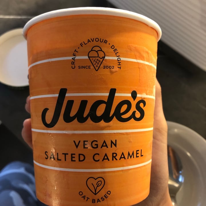 review photo of Jude’s Vegan Salted Caramel Ice Cream Tub shared by @catscanfly on 03 Jun 2020 - review