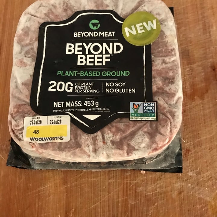 photo of Beyond Meat Beyond Beef Plant-Based Ground 20G shared by @kimmargot on  28 Jul 2020 - review